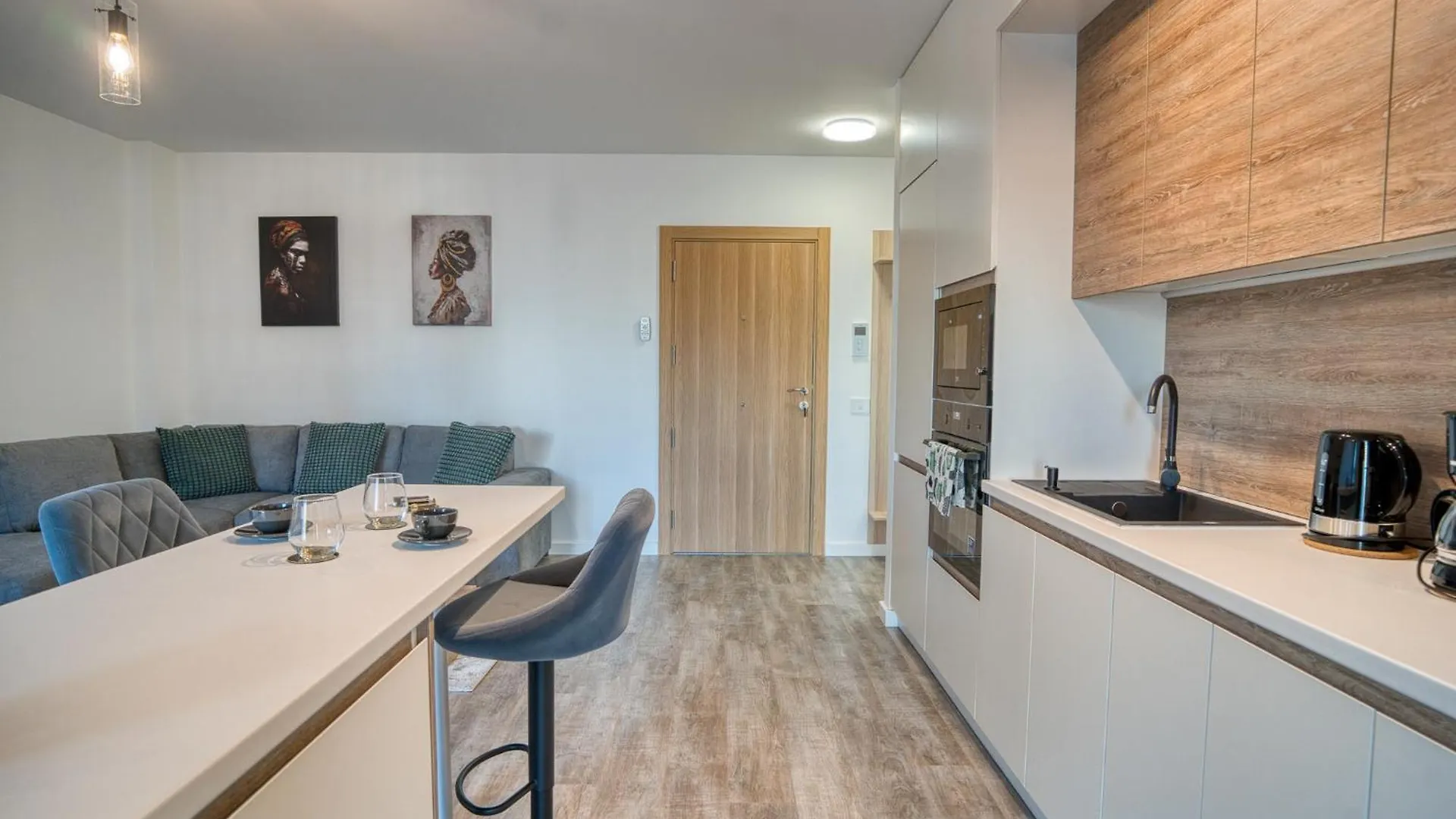 Modern 1Br Parcului Hideaway Daire Bükreş