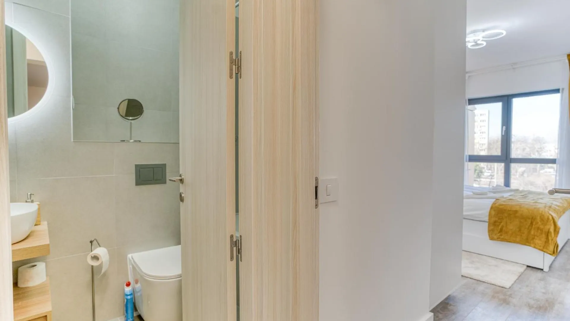 Modern 1Br Parcului Hideaway Apartment Bucharest Romania